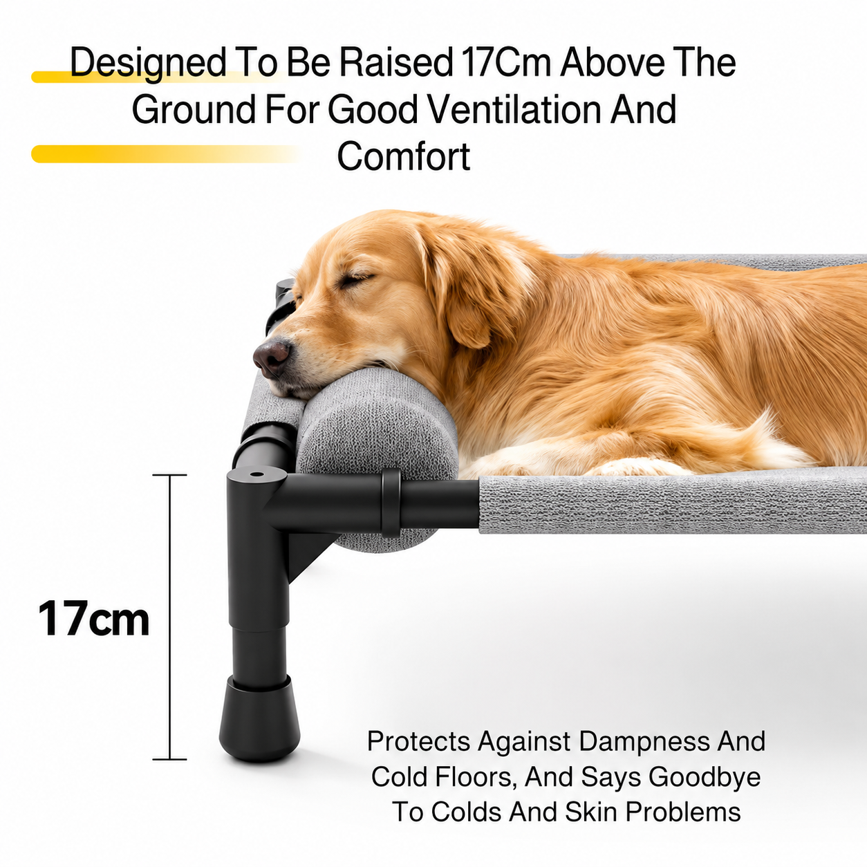 Pawivo™ Elevated Cooling Dog Bed