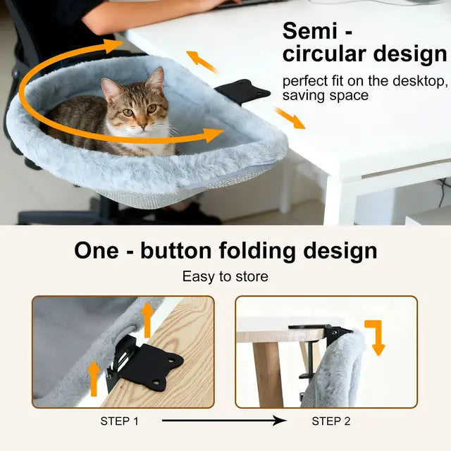 Pawivo™ DeskNest Cat Hammock