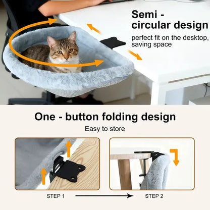 Pawivo™ DeskNest Cat Hammock