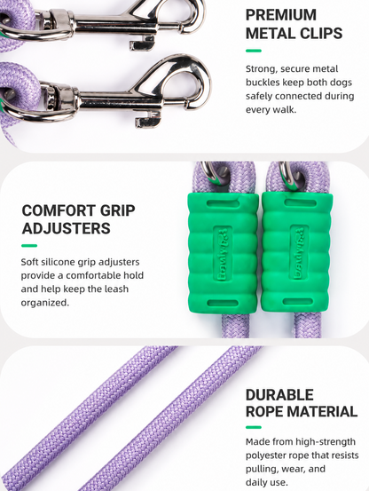 Pawivo™ DualFlex Dog Leash Coupler