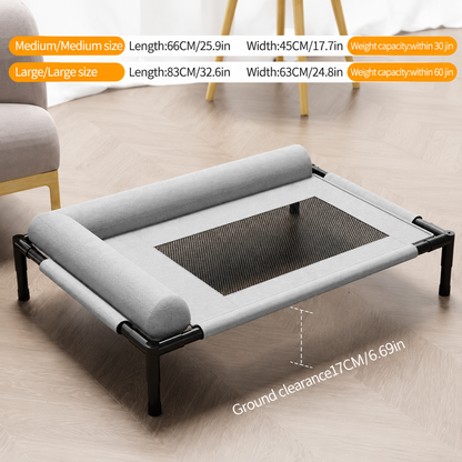 Pawivo™ Elevated Cooling Dog Bed