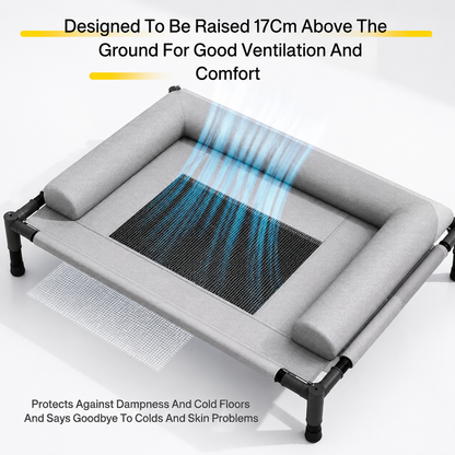 Pawivo™ Elevated Cooling Dog Bed