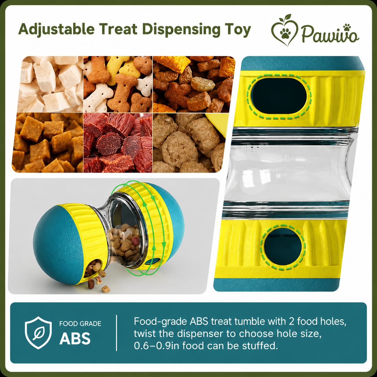 Pawivo™ TreatRoll IQ Toy