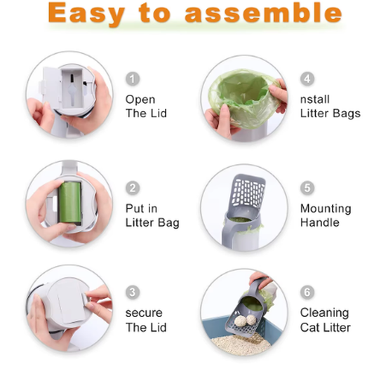 Pawivo™ EasySift Litter Scoop