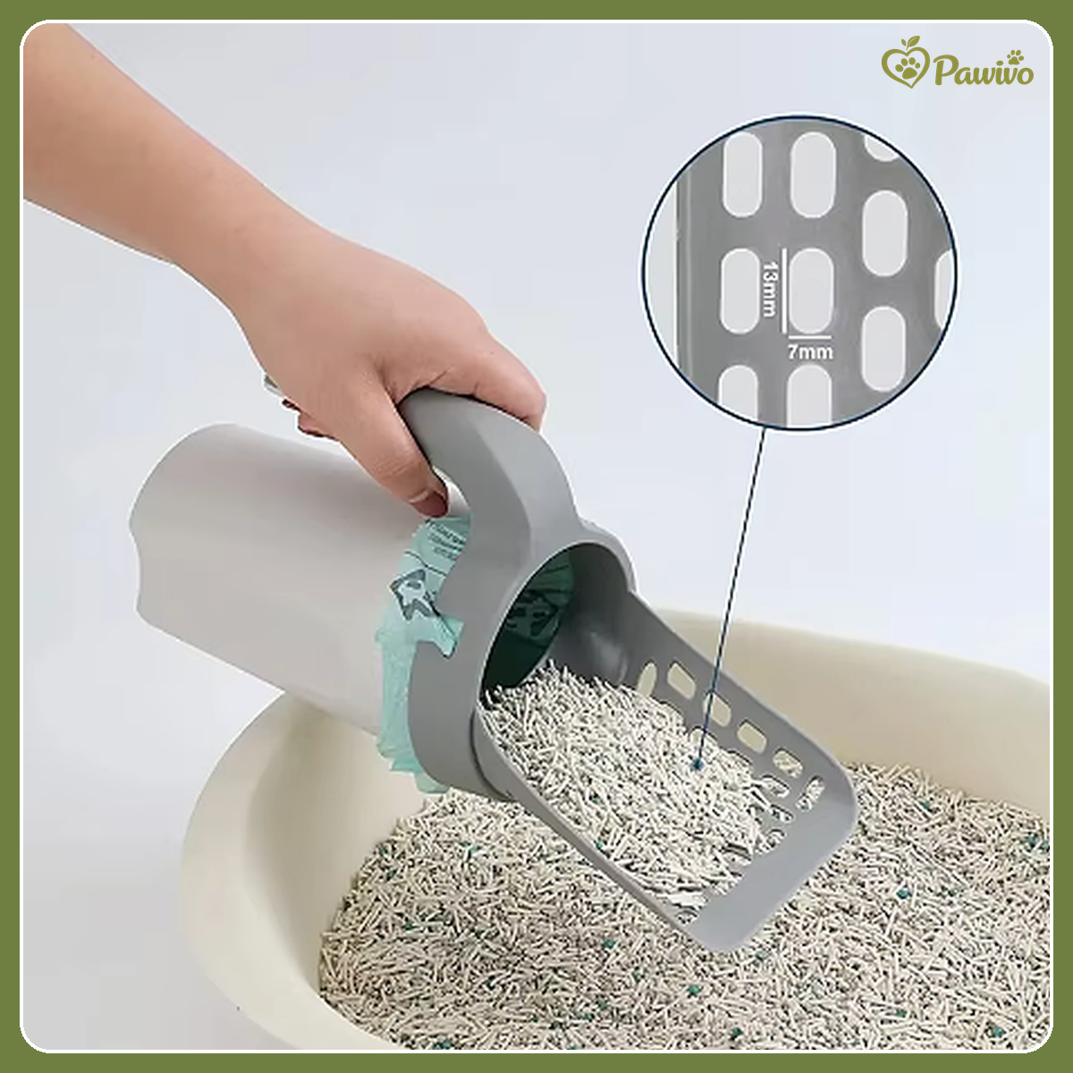Pawivo™ EasySift Litter Scoop